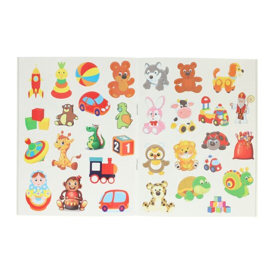 Sinterklaas Kleurboek met Stickers