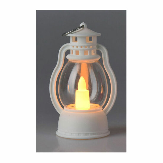 Olielamp met Kaars, 9cm