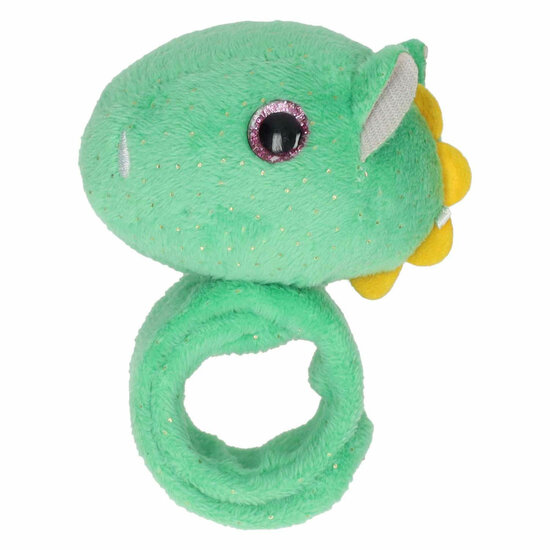 Pluche Klaparmband Dino