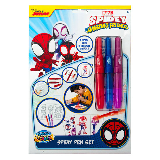 Spidey Blaaspennen Set