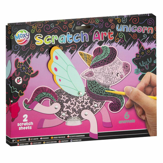 Scratch Kunst Dieren - A