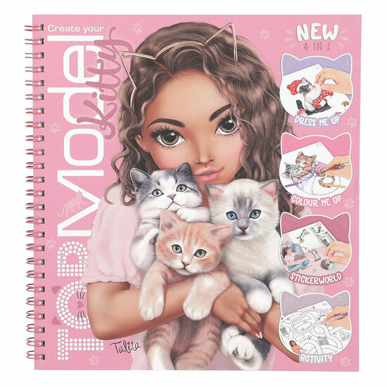 TOPModel Create Your Kitty Kleurboek