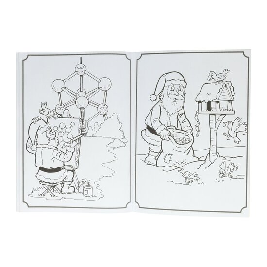 Kerst Kleurboek, 48 pag.