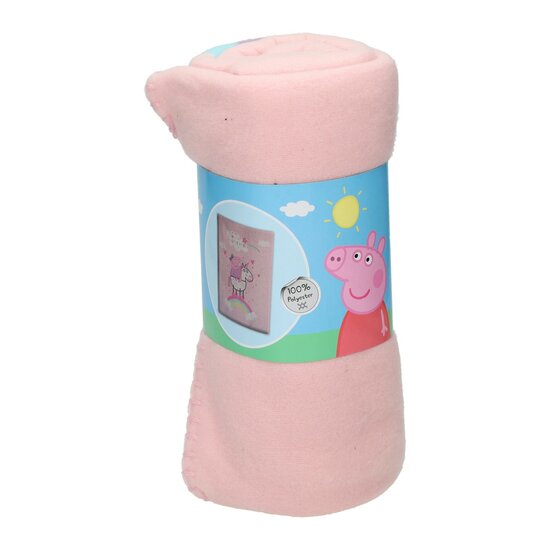 Fleece Deken Peppa Pig, 100x140cm