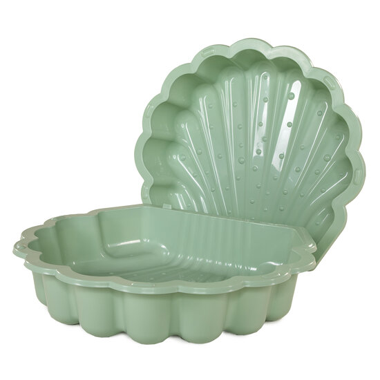 Zand- en Waterschelp Pastelgroen, 2dlg.