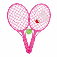 Tennisset met Bal en Shuttle