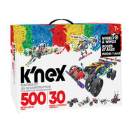 K&#039;Nex Bouwset Wings &amp; Wheels 30 Modellen, 500dlg.