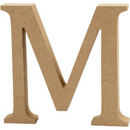 Letter M MDF 8cm, 1st.