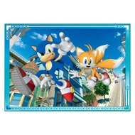 Clementoni Puzzels Sonic, 4in1