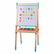 Classic World Houten Magneet- en Schoolbord 2in1, 39dlg.