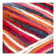 Sokkengaren Blauw/Rood, 200m