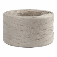 Papier Raffia Garen Lichtgrijs, 100m