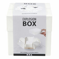 Explosion Box Geschenkdoos Off-white Set