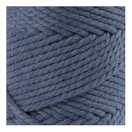 Macrame Koord Blauw, 55m