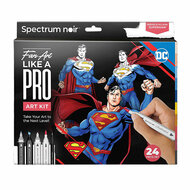 Hobbyset Illustratie Stripboekhelden Superman Kleurset