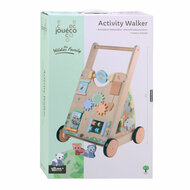 Joueco The Wildies Houten Activiteiten Baby Walker Loopwagen