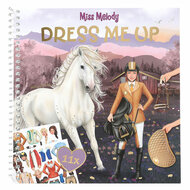 Miss Melody Dress Me Up Stickerboek