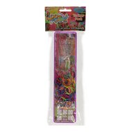 Loom Twister Loombord Paars en Bandjes, 200st.