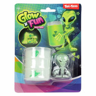 Glow N Fun Olievat met Glow in te Dark Slijm Alien