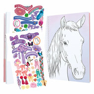 Miss Melody Create Your Horses Blaze Stickerboek