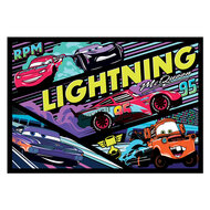 Clementoni Legpuzzel Super Color Glowing Lights - Cars, 104st.