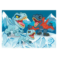 Clementoni Legpuzzel Super Color Jurassic World, 2x20st.