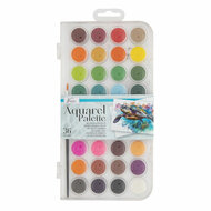 Kleurenpallet Aquarel, 36 Kleuren