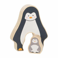 Goki Houten Puzzel Staand Pingu&iuml;nt, 2st.