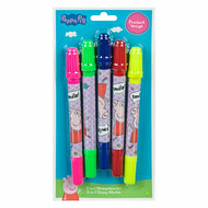 Stempelstift 2in1 Peppa Pig, 4st.