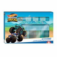 Hot Wheels Kleurset met Stempels, 41dlg.