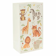 Cadeauzakje Papier Jungledieren, 6st.