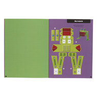 Paper Toys Knutelsboek - Coole robots