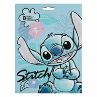 Stitch Stickervellen, 8st.