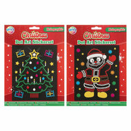 Xmas Holografische Stippen Stickerset