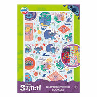 Glitter Stickerboek A5 - Stitch