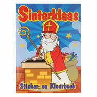 Sinterklaas Sticker- en Kleurboek