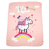 Fleece Deken Peppa Pig, 100x140cm