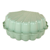 Zand- en Waterschelp Pastelgroen, 2dlg.