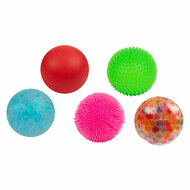 Fun Squishy Anti-stress Bal, 5st.