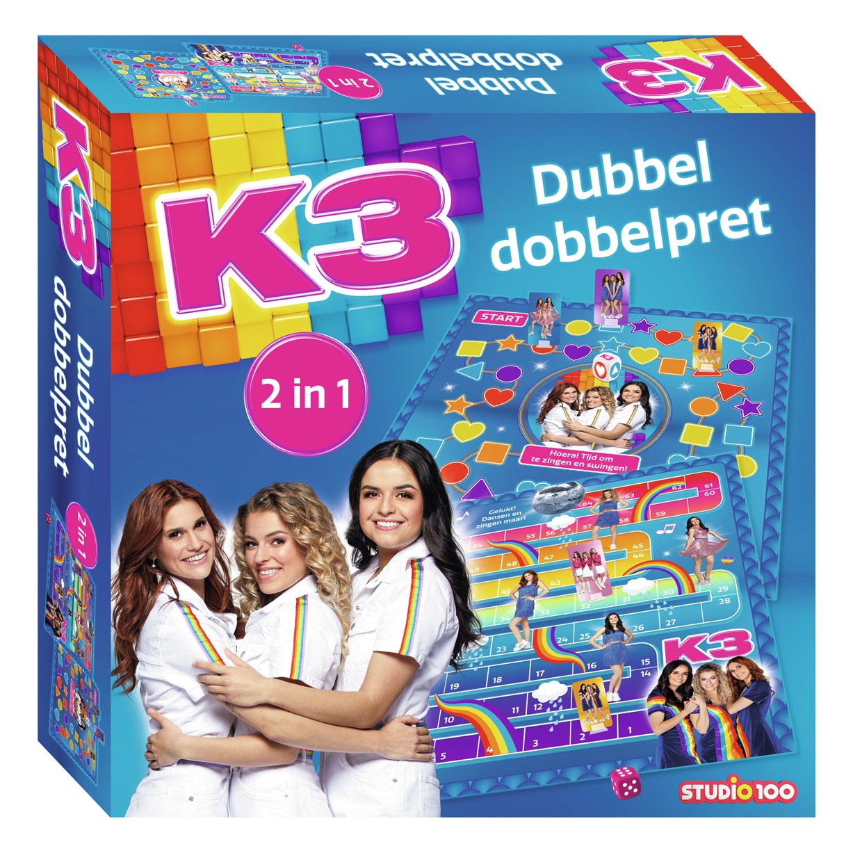 moeder Ijzig Op te slaan K3 Spel - Dubbel Dobbel - Het Speelgoedpaleis