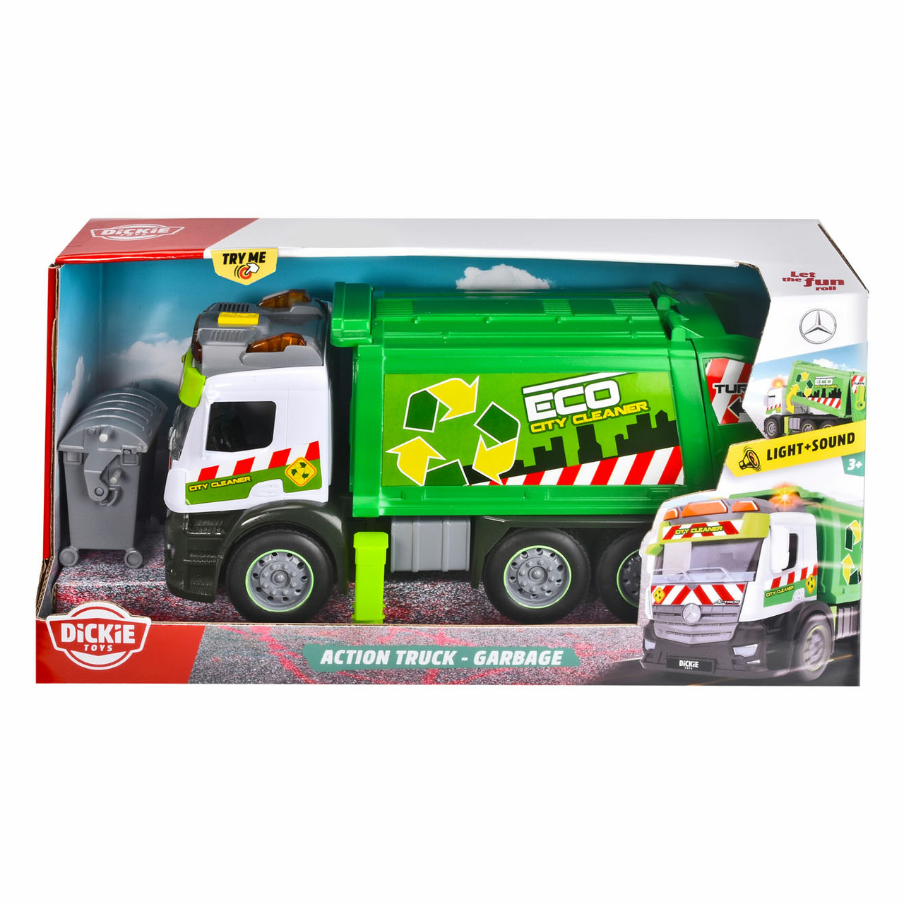 Action Truck - Vuiliniswagen Het Speelgoedpaleis