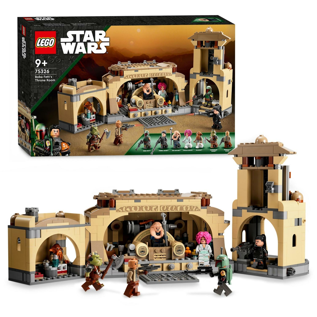 LEGO Star Wars 75326 Troonzaal - Het Speelgoedpaleis