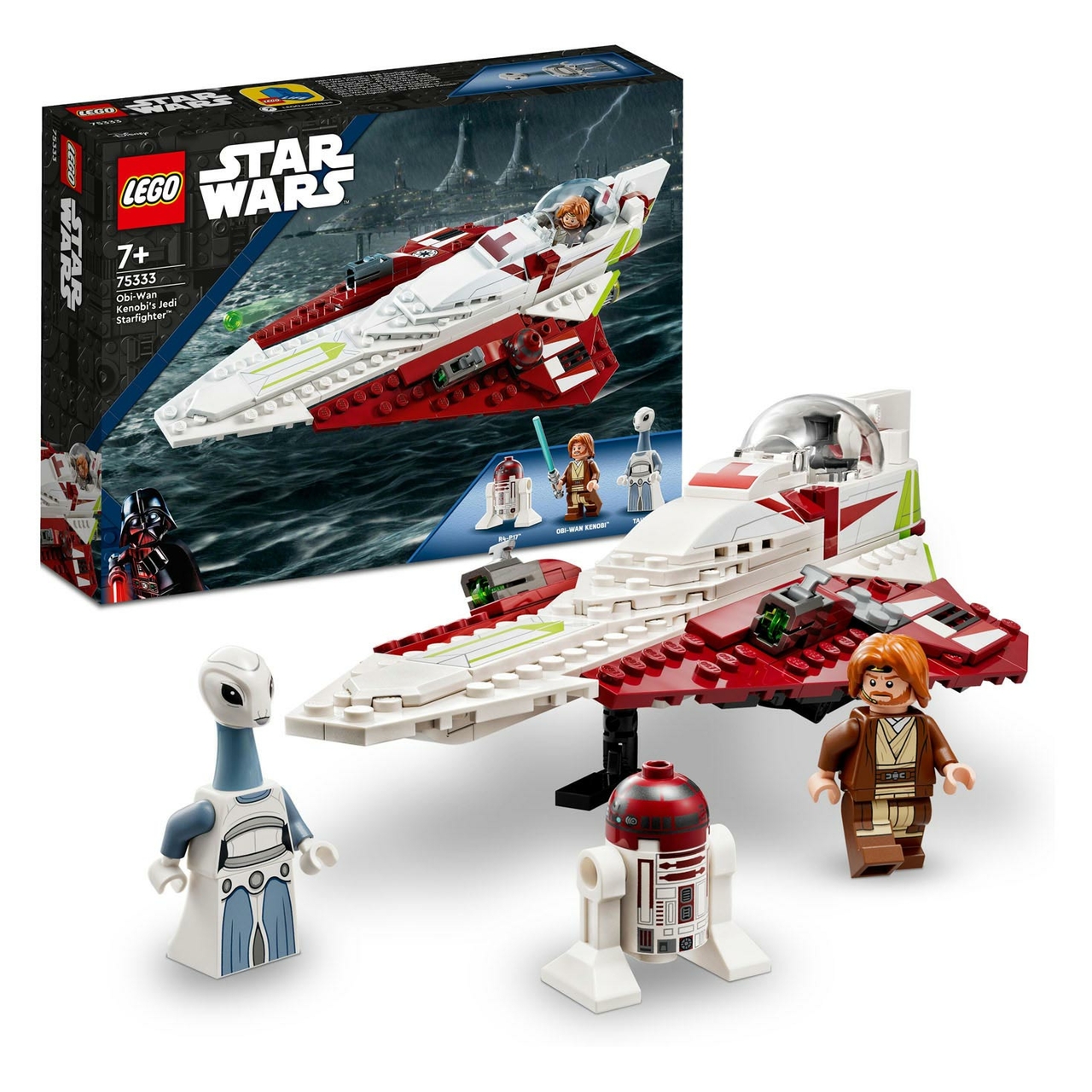 LEGO Wars De Jedi Starfighter Obi-Wan - Het Speelgoedpaleis