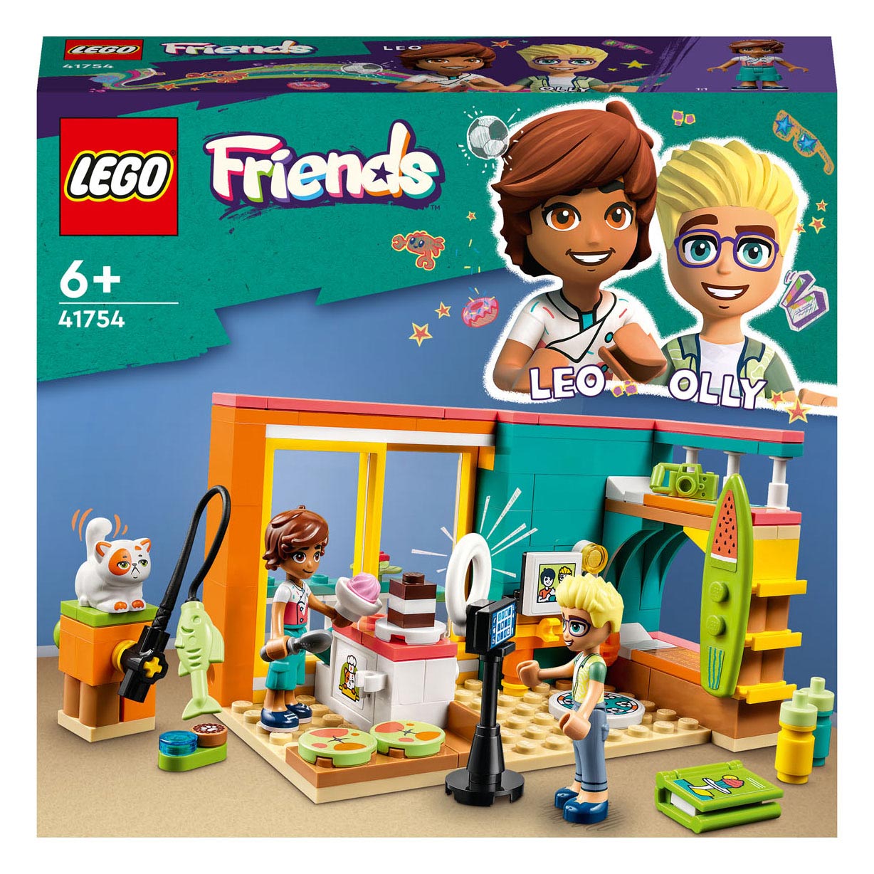 speelplaats Burgerschap steek LEGO Friends 41754 Leo's Kamer - Het Speelgoedpaleis