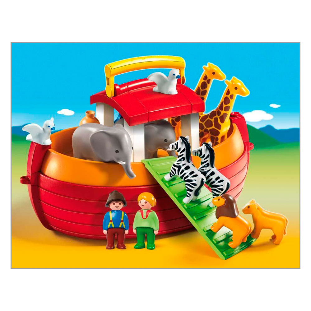 zakdoek Megalopolis Woordenlijst Playmobil 6765 1.2.3. Meeneem Ark van Noach - Het Speelgoedpaleis