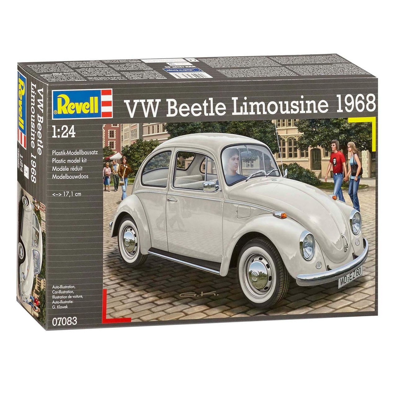 stapel verkoper marionet Revell Volkswagen Beetle Limousine 1968 - Het Speelgoedpaleis