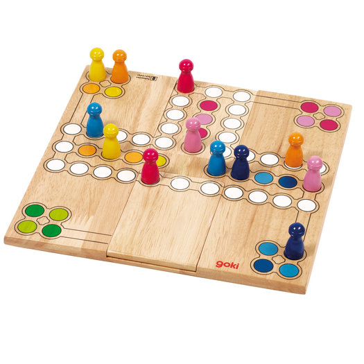 Houten Ludo Spel Variabel Het Speelgoedpaleis